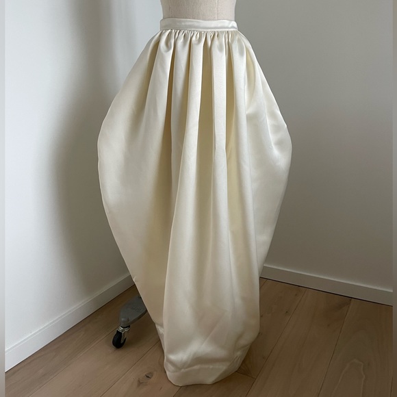 LoveShackFancy white maxi Skirt Sz Small - Picture 1 of 7